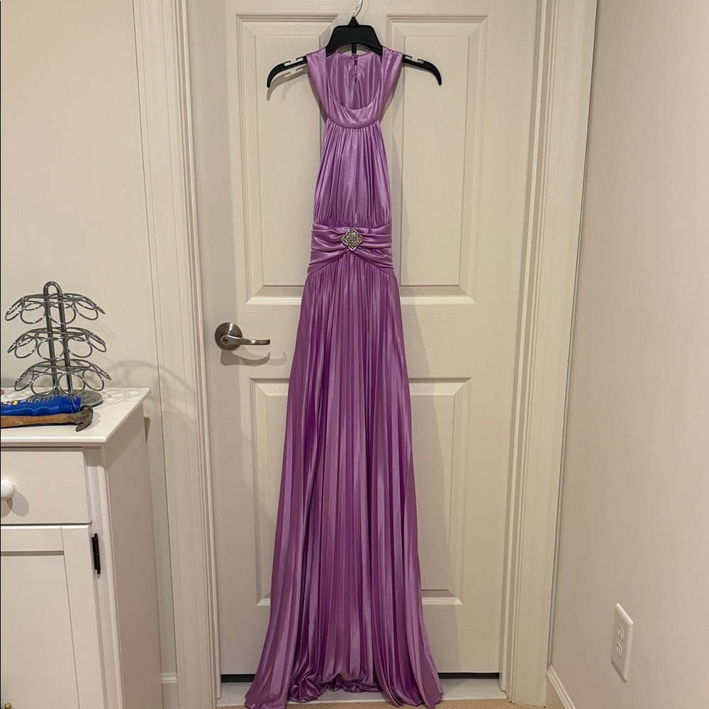 City Studio Purple Prom Dress